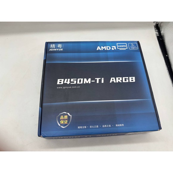 JGINYUE B450M TI ARGB Motherboard AM4 Socket HDMI VGA DVI Ready - Picture 4 of 8